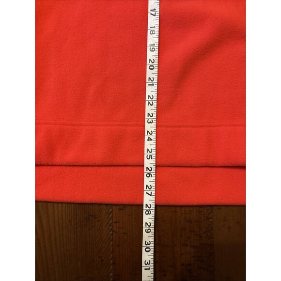 Tommy Hilfiger Turtleneck Sweater Size Medium FLEECE Orange NWT - Picture 7 of 7